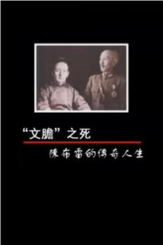 凤凰大视野：“文胆”之死——陈布雷的传奇人生在线观看和下载